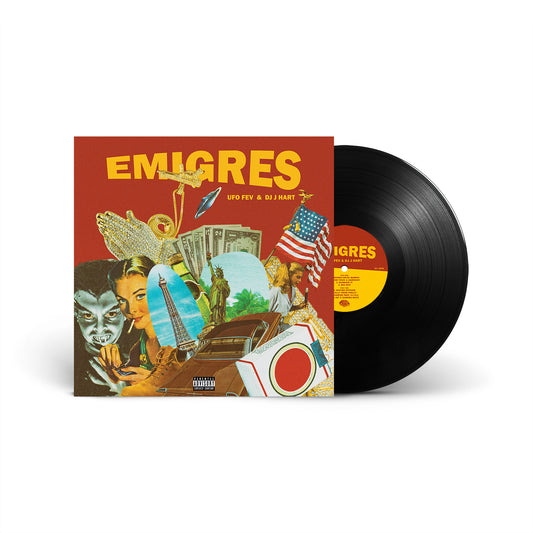 Emigres (12" Vinyl) Front and Back