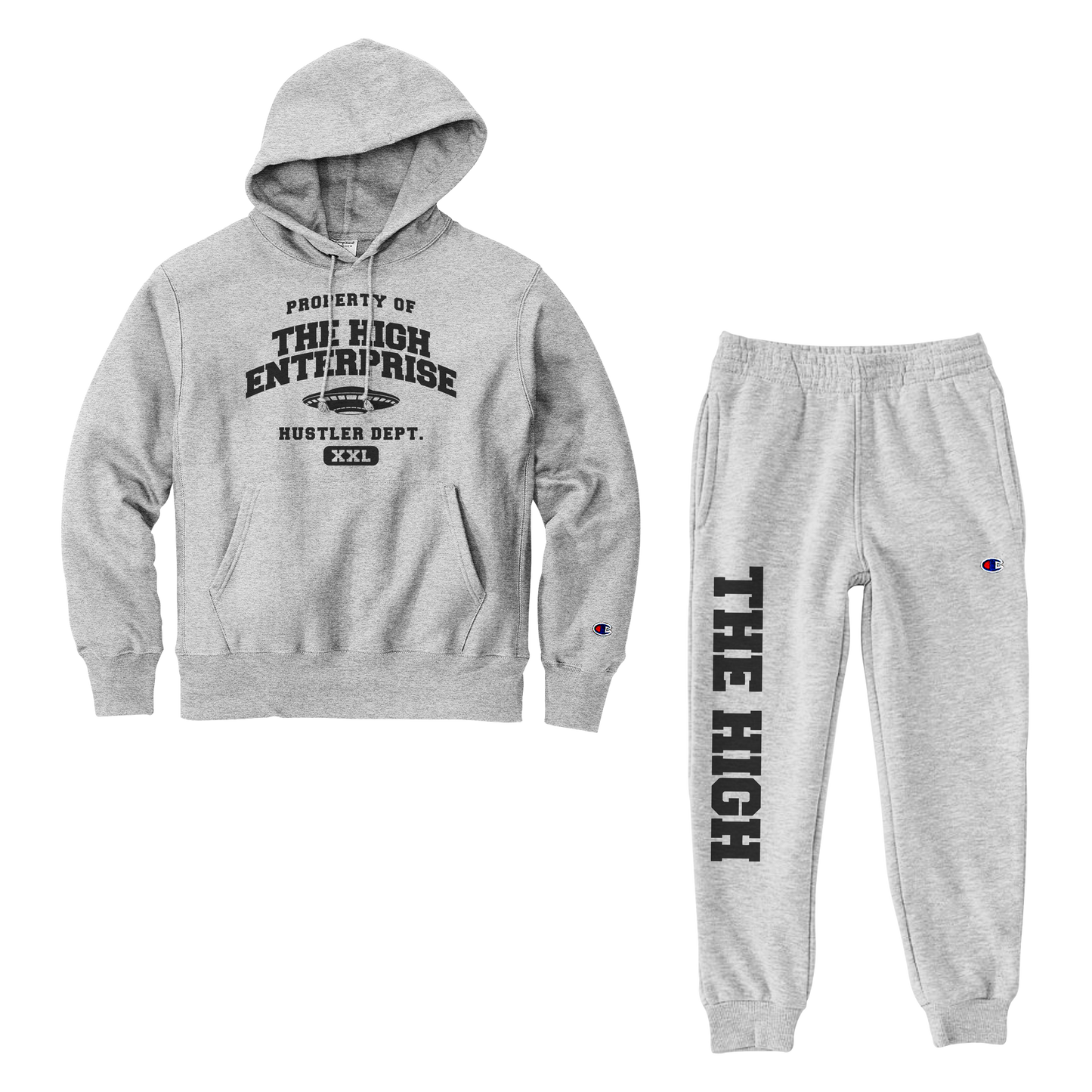 Hustler Dept Sweatsuit (Grey)