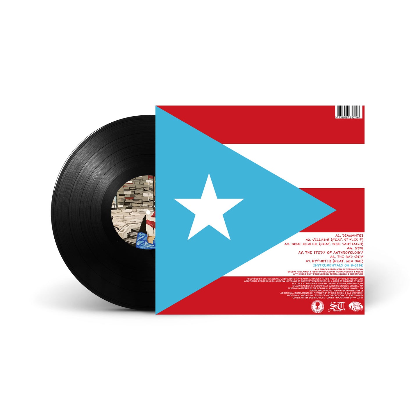 From El Barrio, With Love (12" Vinyl) Front and Back
